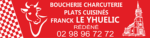 Logo Franck Le Yhuelic Boucherie Charcuterie Rédéné