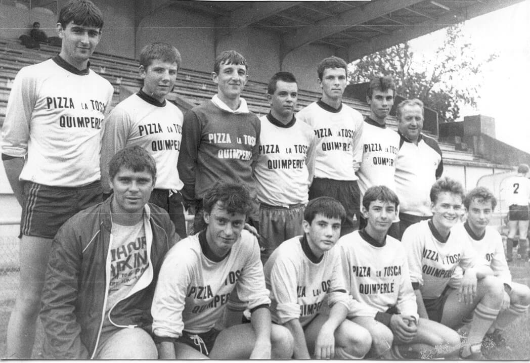 équipe junior de 1988 à l'ESR