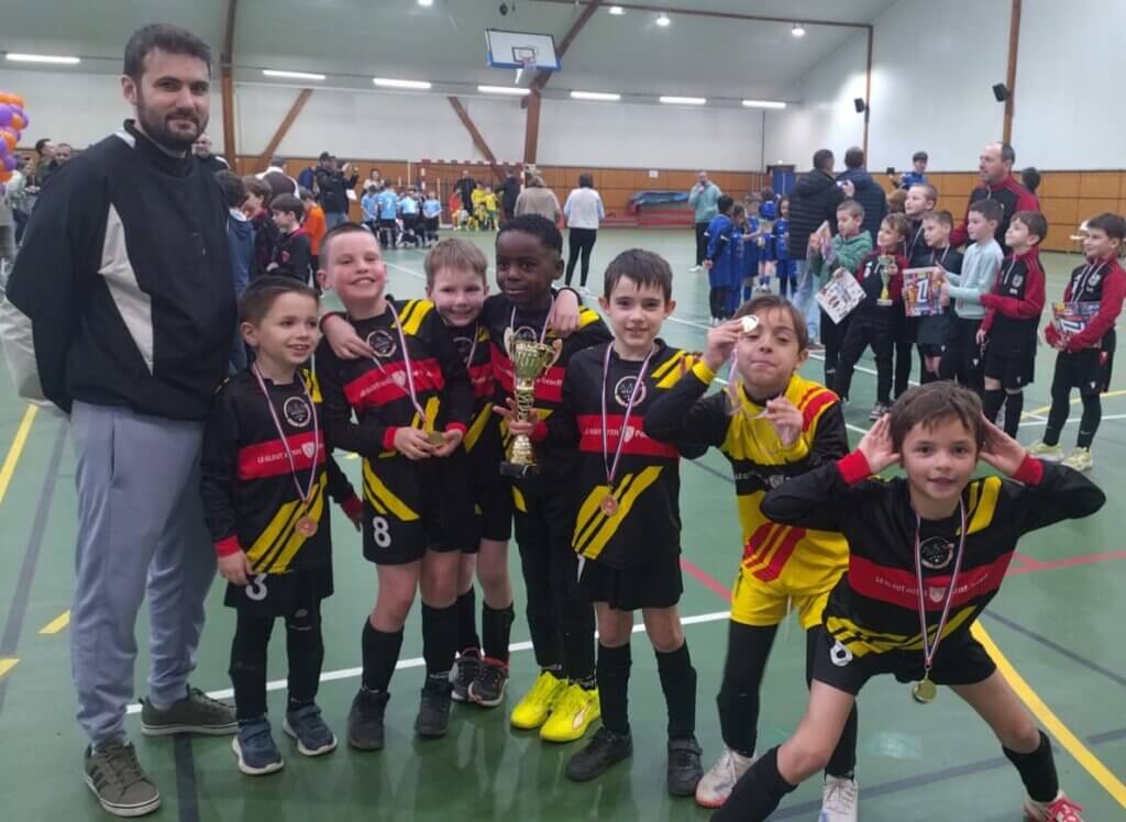 U9 au tournoi de Cleguer