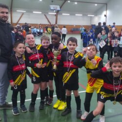 U9 au tournoi de Cleguer